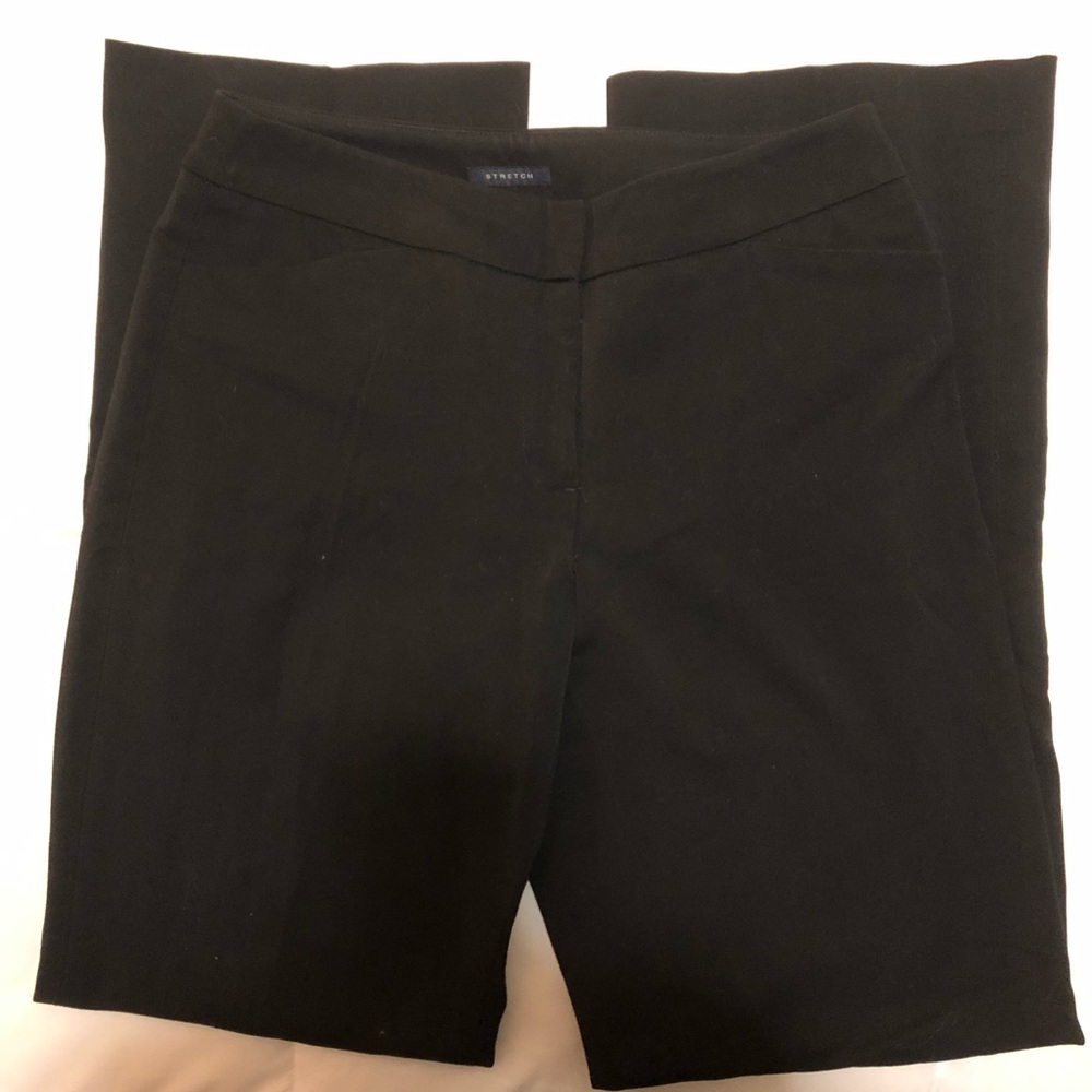 Anne Klein Black Wide Leg Dress Pants Sz 6